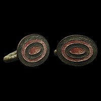 Eastern Medieval Enamelled Bronze Ring