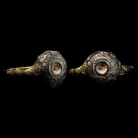 Romano-British Bronze Ring with Dome