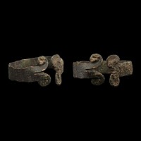 Bronze Age Ring with Scrolled Terminals