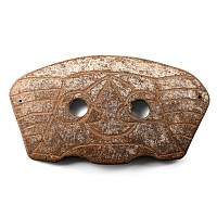 South East Asian Terracotta Funerary Mask