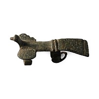 Roman Bronze Bird Brooch