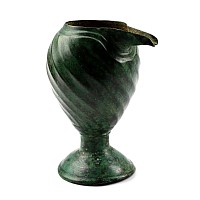 Elamite Bronze Spouted Vessel with Decorative Design