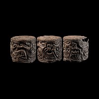 Bactrian Silver Pyxis with Beasts