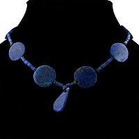 Bactrian Style Lapis Lazuli and Other Bead Necklace String