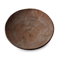 Large Western Asiatic Decorated Pottery Bowl