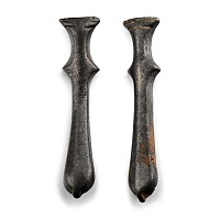 Viking Age Silver Belt Mount Group