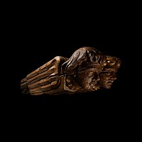 Massive Medieval Gilt Oak Hammer Beam Roof Angel Pair