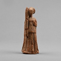 Greek Terracotta Goddess Figure