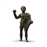 Etrusco-Italic Bronze Figure of Young Hercules
