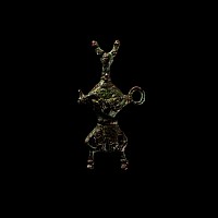 Amlash Bronze Figure with Child