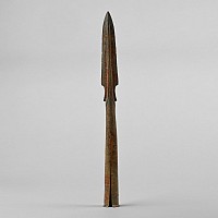 Chinese Zhou Bronze Socketted Spearhead