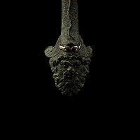 Roman Bronze Vessel Handle with Face