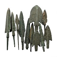 Western Asiatic Bronze Arrowhead Collection