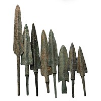 Western Asiatic Bronze Arrowhead Collection