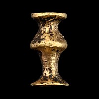 Egyptian Gold Vase-Shaped Bead