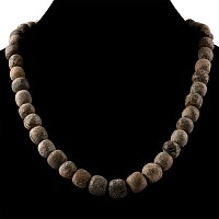 Woolly Mammoth Bone Bead Necklace String