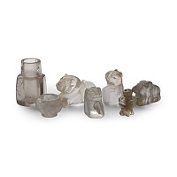 Western Asiatic Rock Crystal Animal and Other Artefact Collection