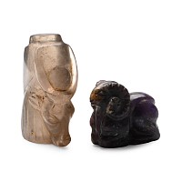 Stone Animal Gaming Piece Group