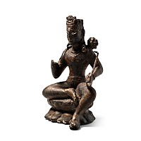 Tibetan Bronze Seated Buddha