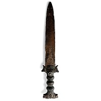 Western Asiatic Iron Dagger with Bronze Hilt