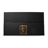 Great Britain. Victoria, Penny Black Imperforated Stamp.