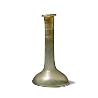 Roman Glass Candlestick Unguentarium