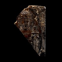 Byzantine Steatite Icon with Military Saint