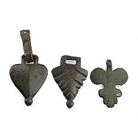 Roman Bronze Military Horse Harness Pendant Group