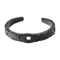 Roman Bronze Decorated Military Bracelet