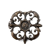 Roman Silver Openwork Plate Brooch