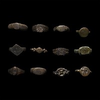 Roman to Post Medieval Bronze Ring Collection