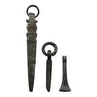 Roman Bronze Tweezers Collection