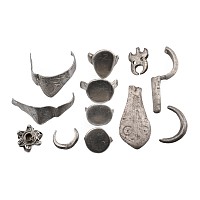 Roman to Medieval Silver Fragment Collection