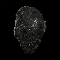Stone Age Homo Heidelbergensis Flint Handaxe from Happisburgh