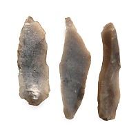 British Stone Age Flint Blades from Farnham