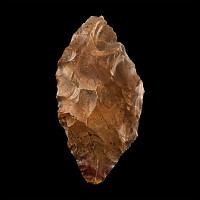 Stone Age Leaf-Shaped Flint Knife