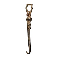 Medieval Articulated Silver Dress Hook