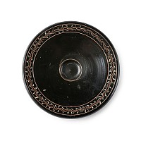 Large Greek Teano-Ware Fish Plate