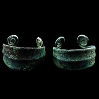 Large Bronze Age Bracelet Pair