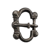 Medieval Silver Buckle