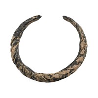 Viking Age Bronze Twisted Bar Bracelet