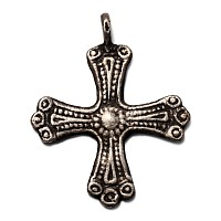 Viking Age Silver Cross Pendant