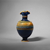 'The Cyrus Collection' Greek Core-Formed Glass Oinochoe