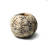 Roman Glass Bead with Millefiore Stars