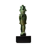 Egyptian Faience Mayhes Amulet