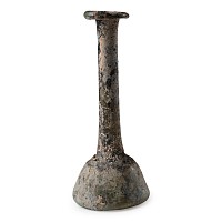Roman Tall Glass Flask