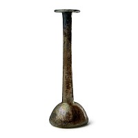 Roman Green Glass Flask