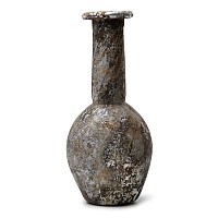 Roman Iridescent Glass Flask