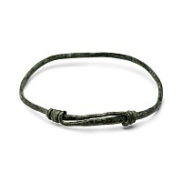 Celtic Bronze Armlet with Coiled Bezel