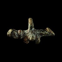Roman Bronze Phallic Pendant